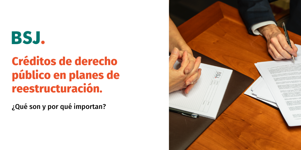 Créditos de derecho público en planes de reestructuración: ¿Qué son y por qué importan?